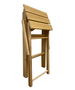 SCALETTA IN LEGNO DI FAGGIO 3 GRADINI, 55X60X32 CM